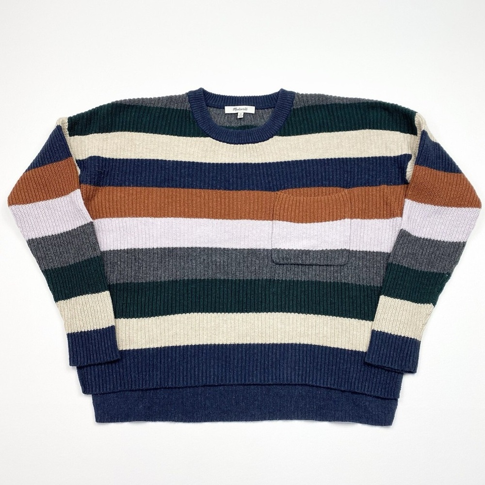 Madewell Striped Knit Sweater | Size S